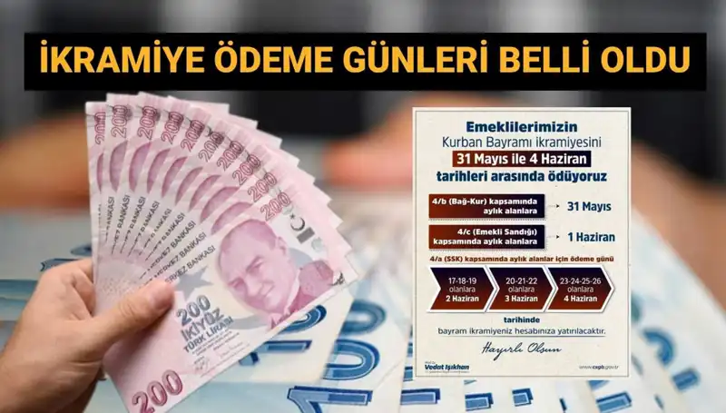 Emeklilere Müjde: Bayram İkramiyeleri İçin Tarihler Belli Oldu!