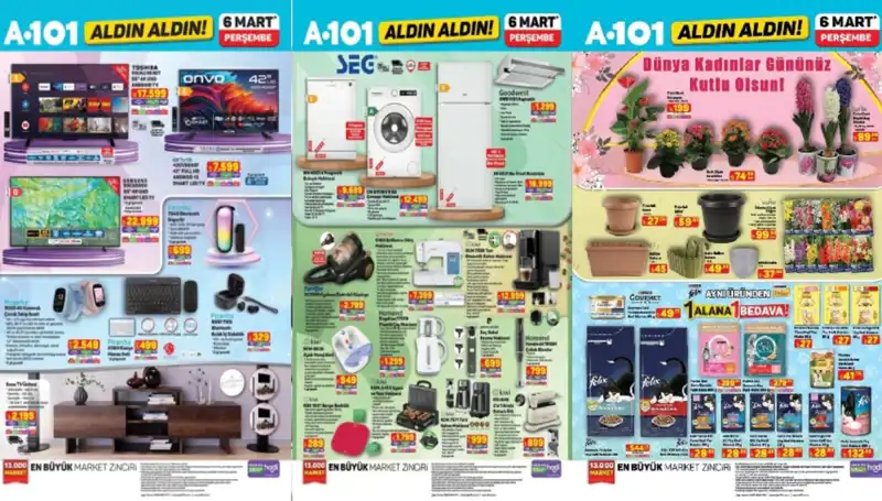 A101'de  6 Mart'ta Beklenen Aktüel Ürünler: Yeni İnovasyonlar ve Fırsatlar!