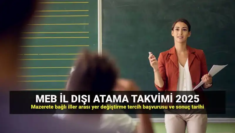 2025 MEBBİS ile Öğretmenlerin İllere Atama Süreci Başladı!