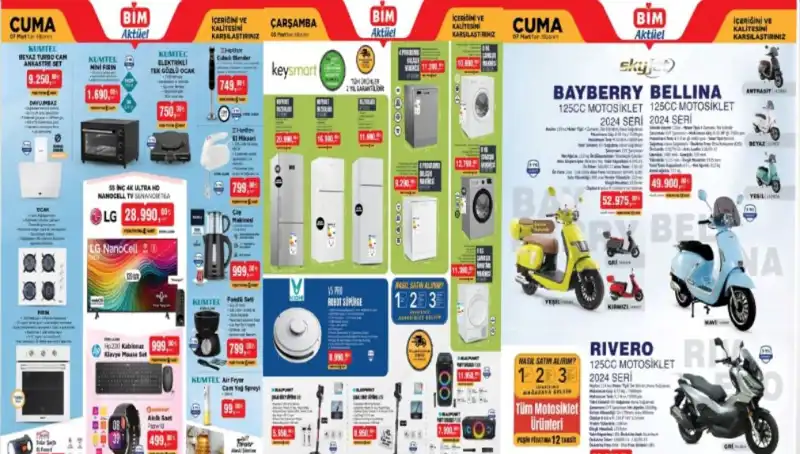 BİM 4 Mart 2025 Aktüel Ürünler Kataloğu ile Şaşırtıyor!