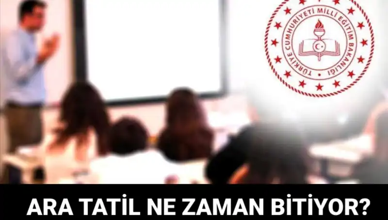 2023-2024 Eğitim Yılı Ara Tatil Bitiyor: Okullar Ne Zaman Açılacak?