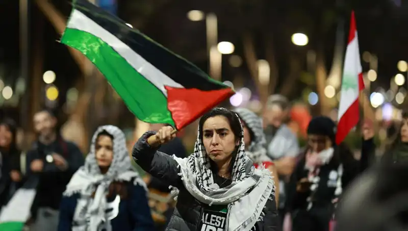 Meksika'da İsrail'in Gazze Saldırılarına Karşı Büyük Protesto Gösterileri Yapıldı