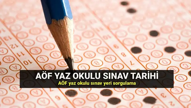 AÖF Yaz Okulu Sınavı: Giriş Belgeleri Yayımlandı, Sorgulama Ekranına Erişim!