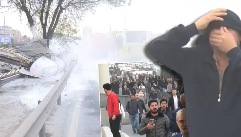 D-100'de Alçı Yüklü TIR Kazası: Trafik Durma Noktasına Geldi