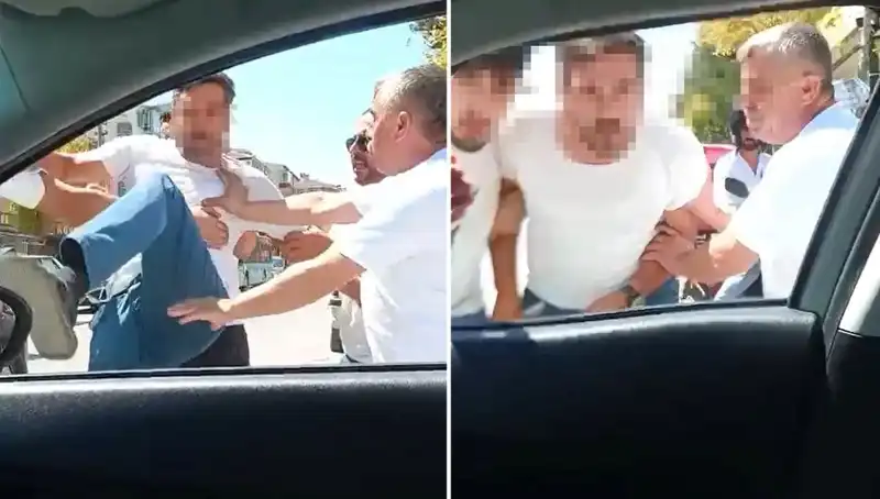 Dolmuş Şoförü Trafikte Kaos Yaratırken Neyin Pazarlığını Yapıyordu?