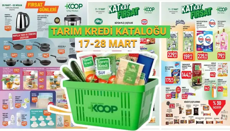 Tarım Kredi Kooperatif Marketleri'nde Şaşırtan İndirimler: Kahve Takımından Tencereye