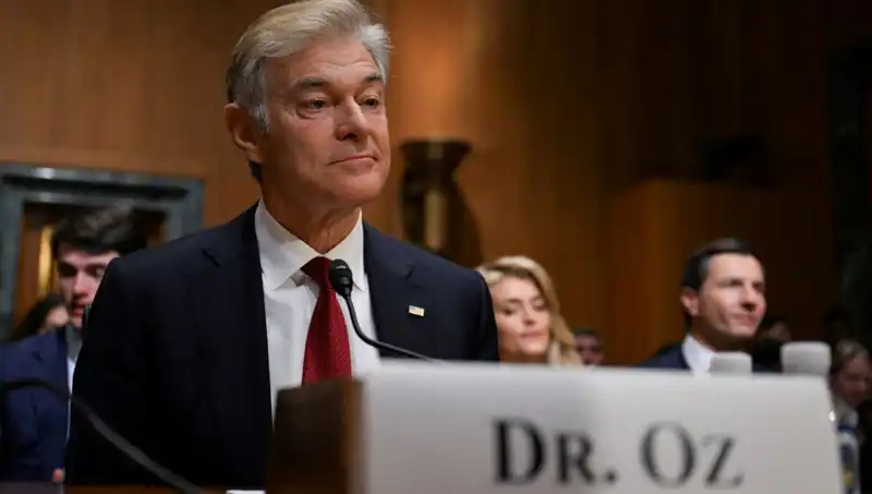 Mehmet Öz, Senato'da Trump Sarısı Saç Rengiyle Dikkat Çekti