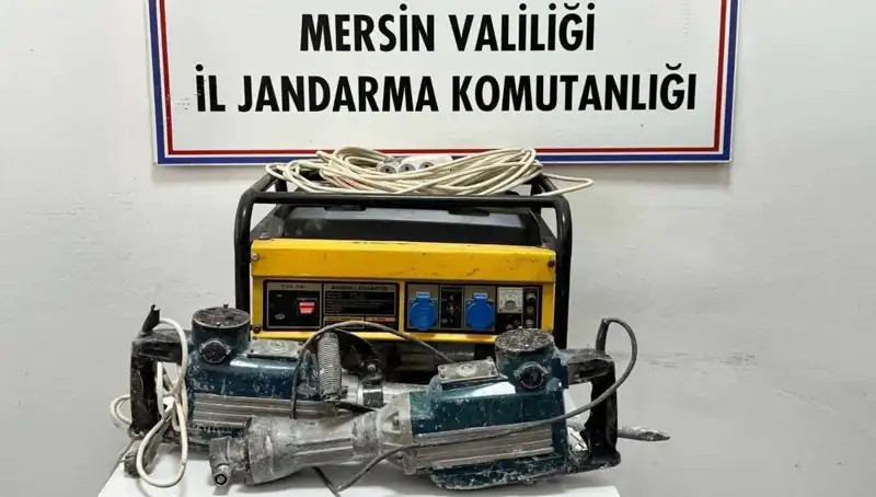 Mersin'de Kaçak Kazı Yapan Şebekeye Büyük Darbe!