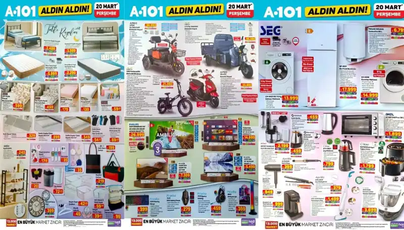 A101 Aktüel İndirim Kataloğu: Mart Ayında Elektronik Mutfak Ürünlerinde Şaşırtan Fırsatlar!
