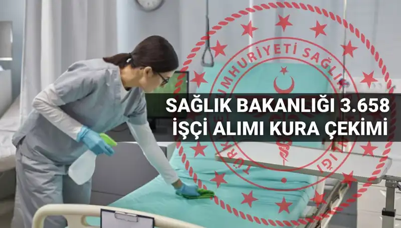 2025'te Sağlık Bakanlığı'na 3.658 İşçi Alımı: Kura Tarihleri ve Süreç