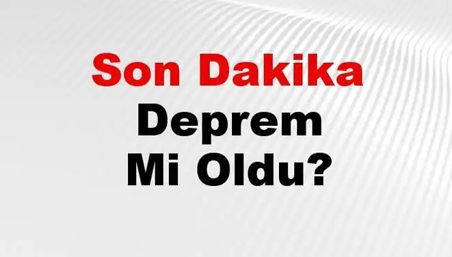 Hatay'da Son Dakika Deprem: Derhal Tüm Detaylar Burada!