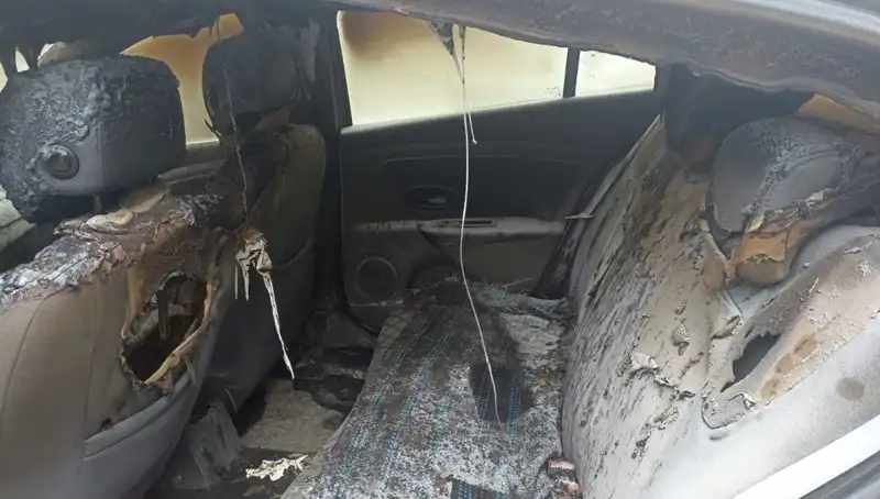 Esenyurt'ta Şantajla Arabasını Yakan Genç, Tehditlerin Arkasını Getirdi!